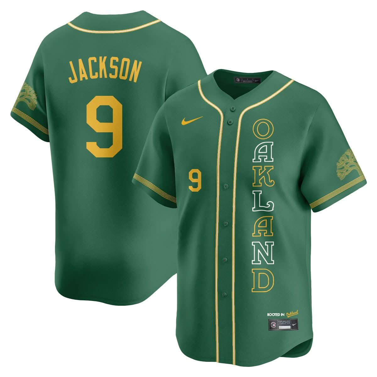 Athletics City Connect Concept Jersey - Stitched