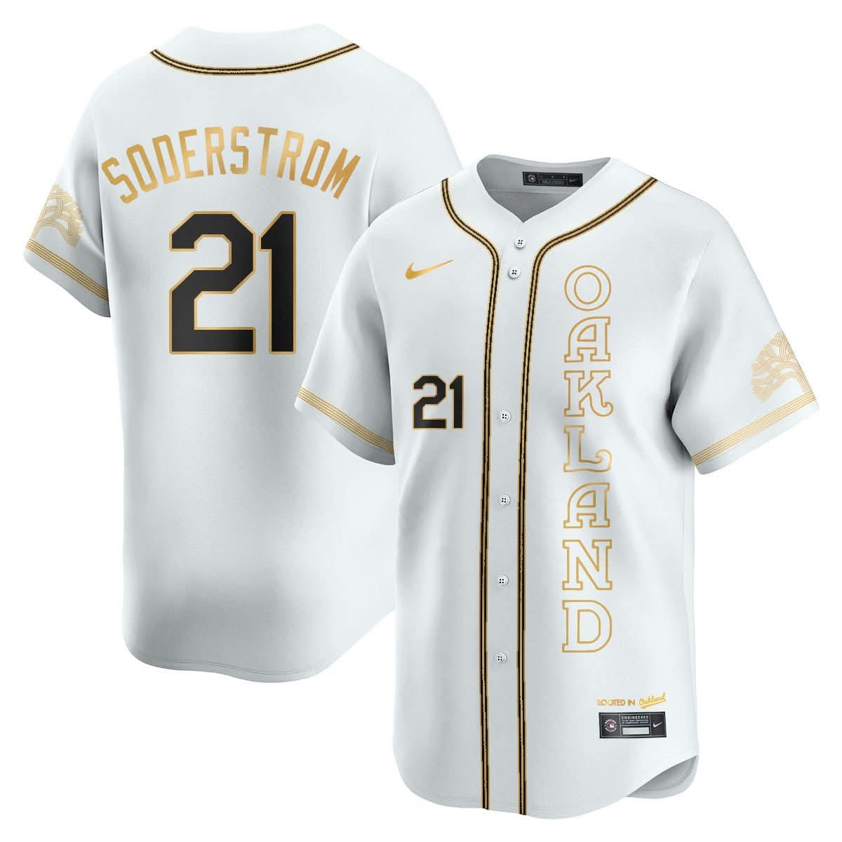 Athletics City Connect Concept Jersey - Stitched