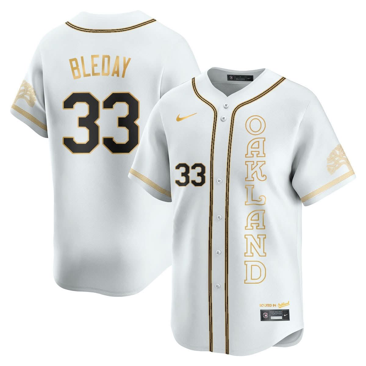 Athletics City Connect Concept Jersey - Stitched