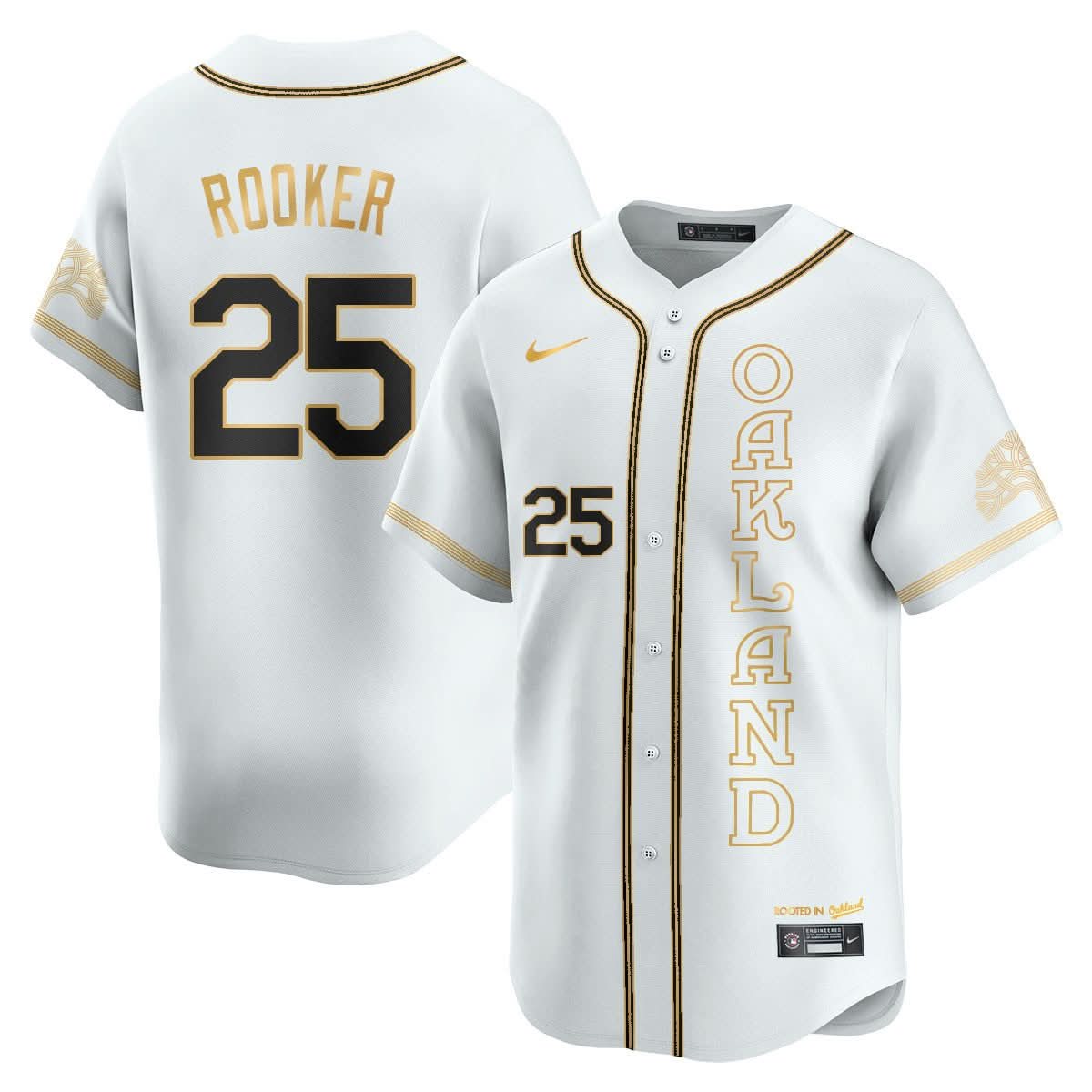 Athletics City Connect Concept Jersey - Stitched