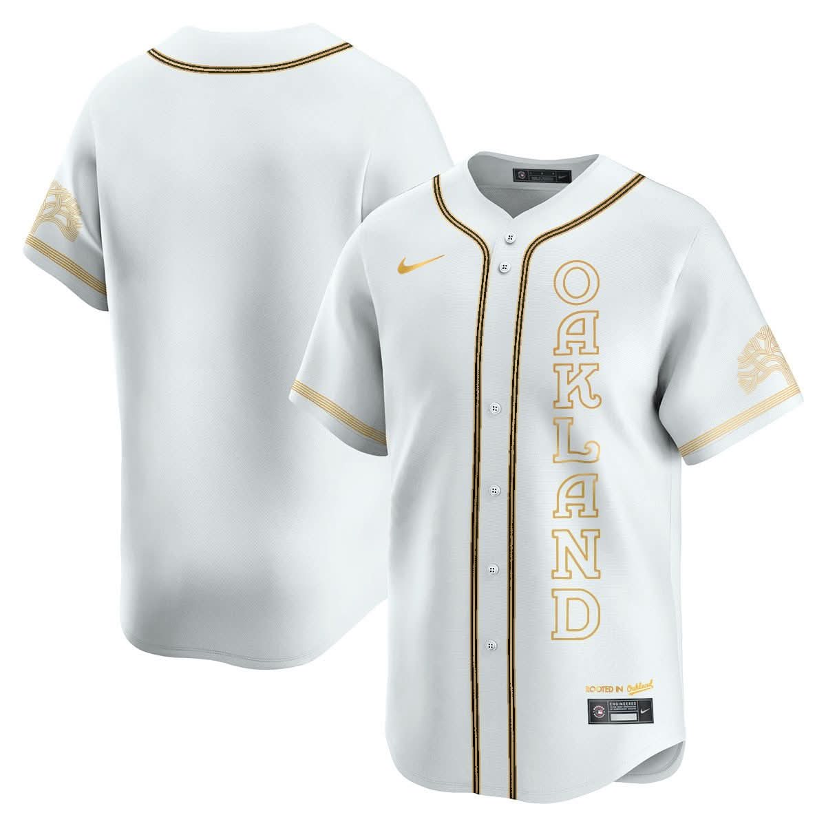 Athletics City Connect Concept Jersey - Stitched