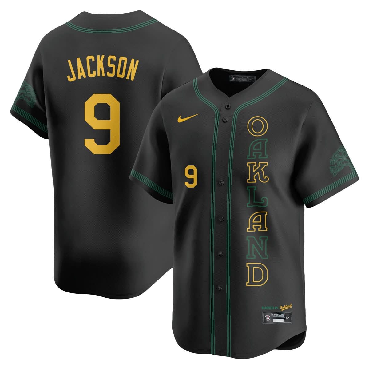Athletics City Connect Concept Jersey - Stitched