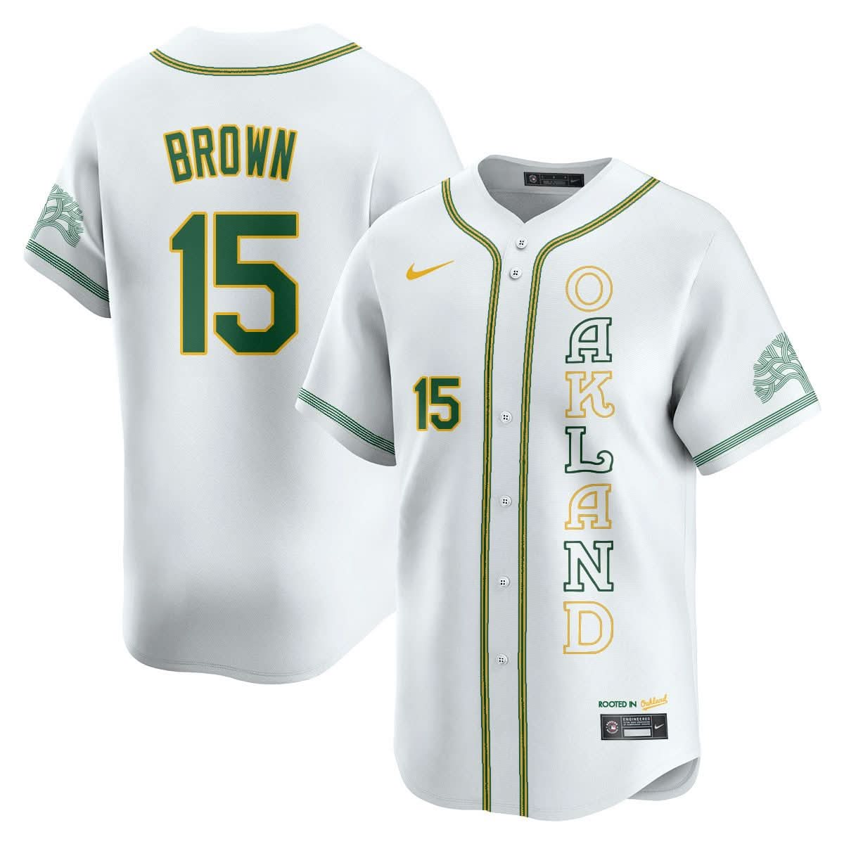 Athletics City Connect Concept Jersey - Stitched