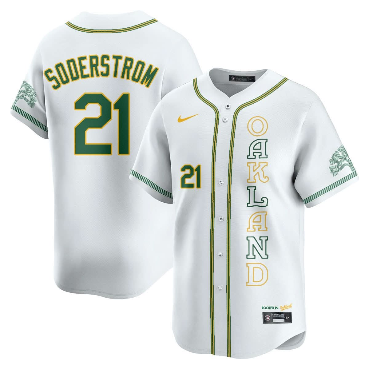 Athletics City Connect Concept Jersey - Stitched