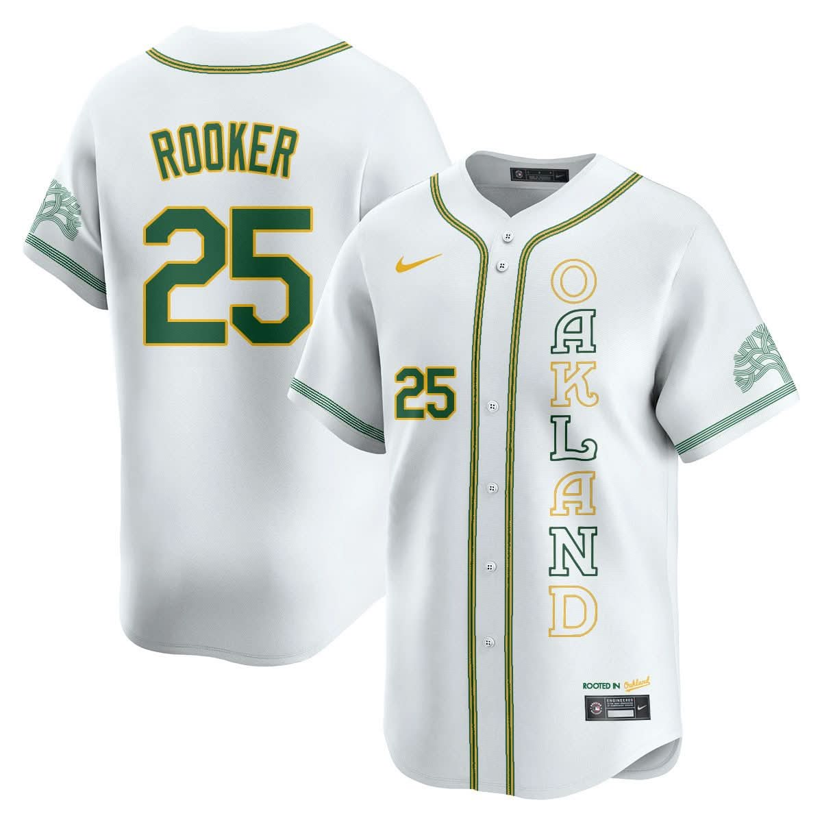 Athletics City Connect Concept Jersey - Stitched