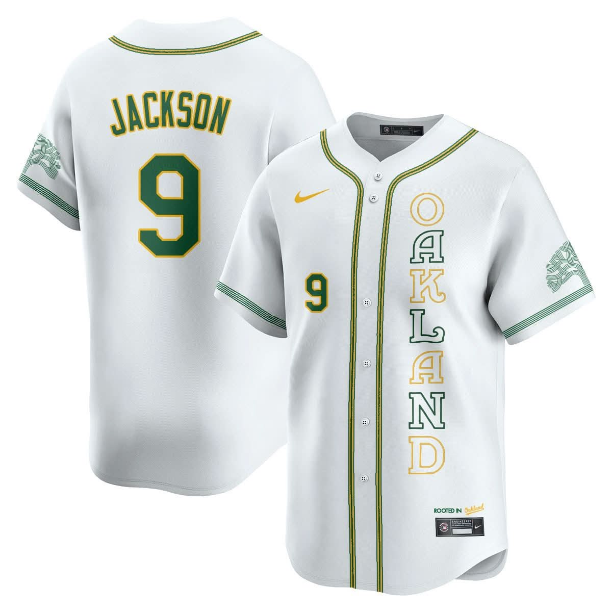 Athletics City Connect Concept Jersey - Stitched