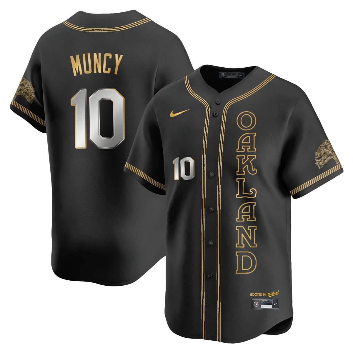 Athletics City Connect Concept Jersey - Stitched