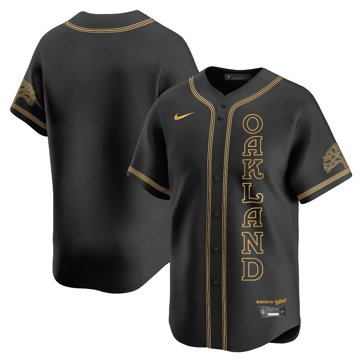 Athletics City Connect Concept Jersey - Stitched