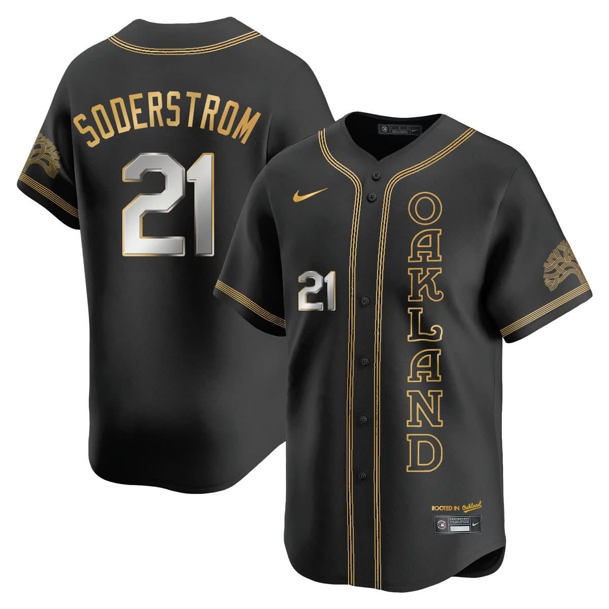 Athletics City Connect Concept Jersey - Stitched