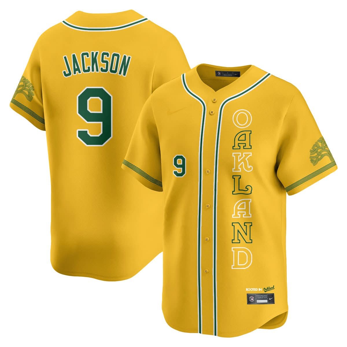 Athletics City Connect Concept Jersey - Stitched