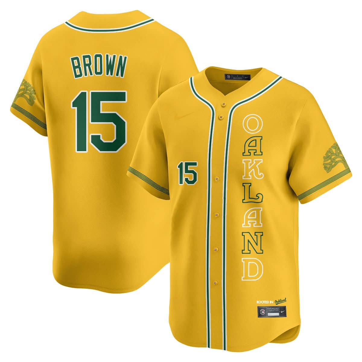 Athletics City Connect Concept Jersey - Stitched