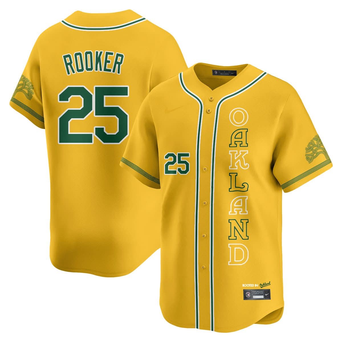 Athletics City Connect Concept Jersey - Stitched