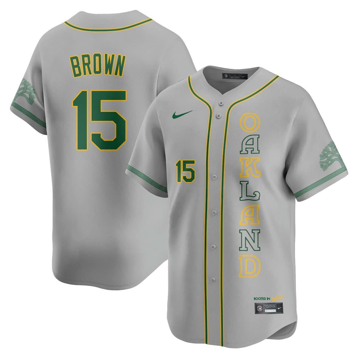 Athletics City Connect Concept Jersey - Stitched