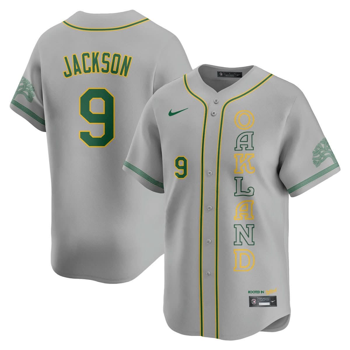 Athletics City Connect Concept Jersey - Stitched