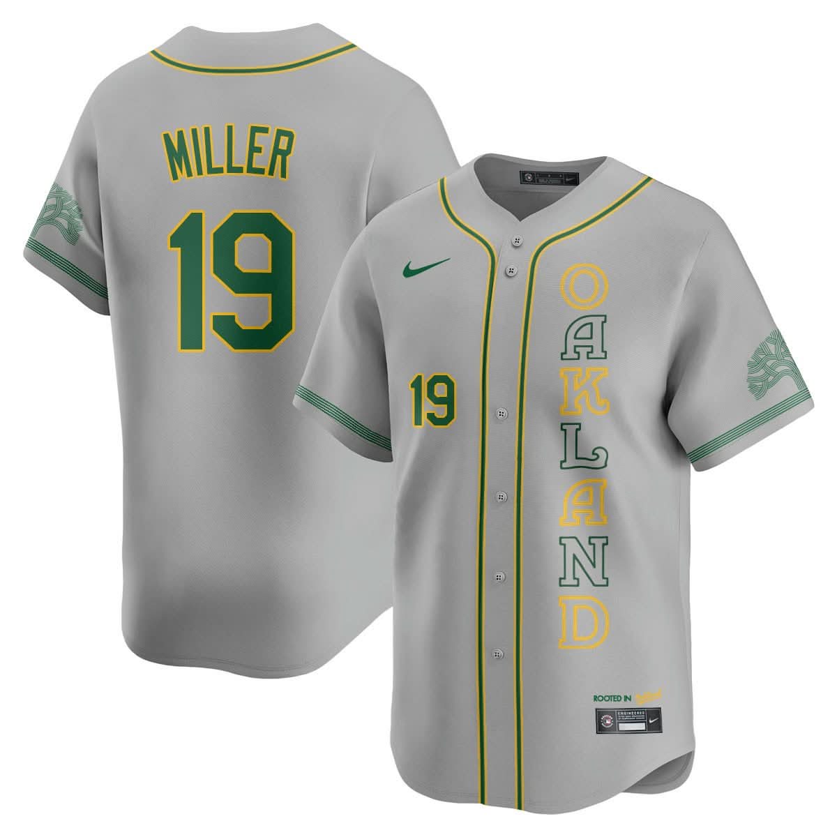 Athletics City Connect Concept Jersey - Stitched