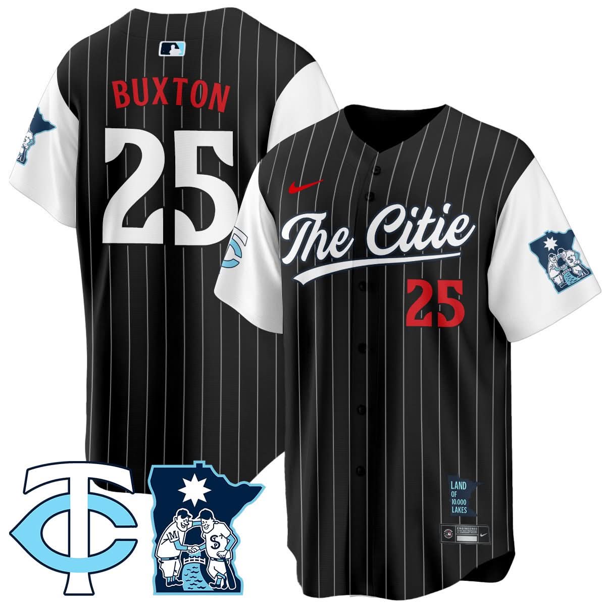 Minnesota Twins City Connect Concept Jersey - Stitched