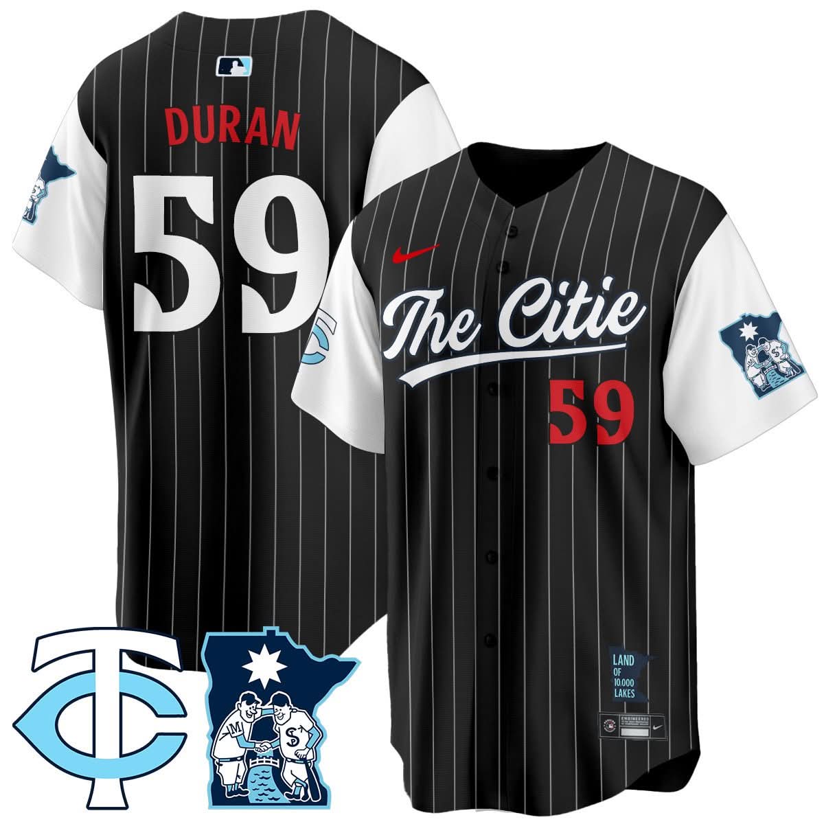 Minnesota Twins City Connect Concept Jersey - Stitched