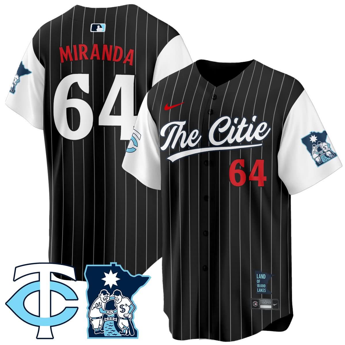 Minnesota Twins City Connect Concept Jersey - Stitched