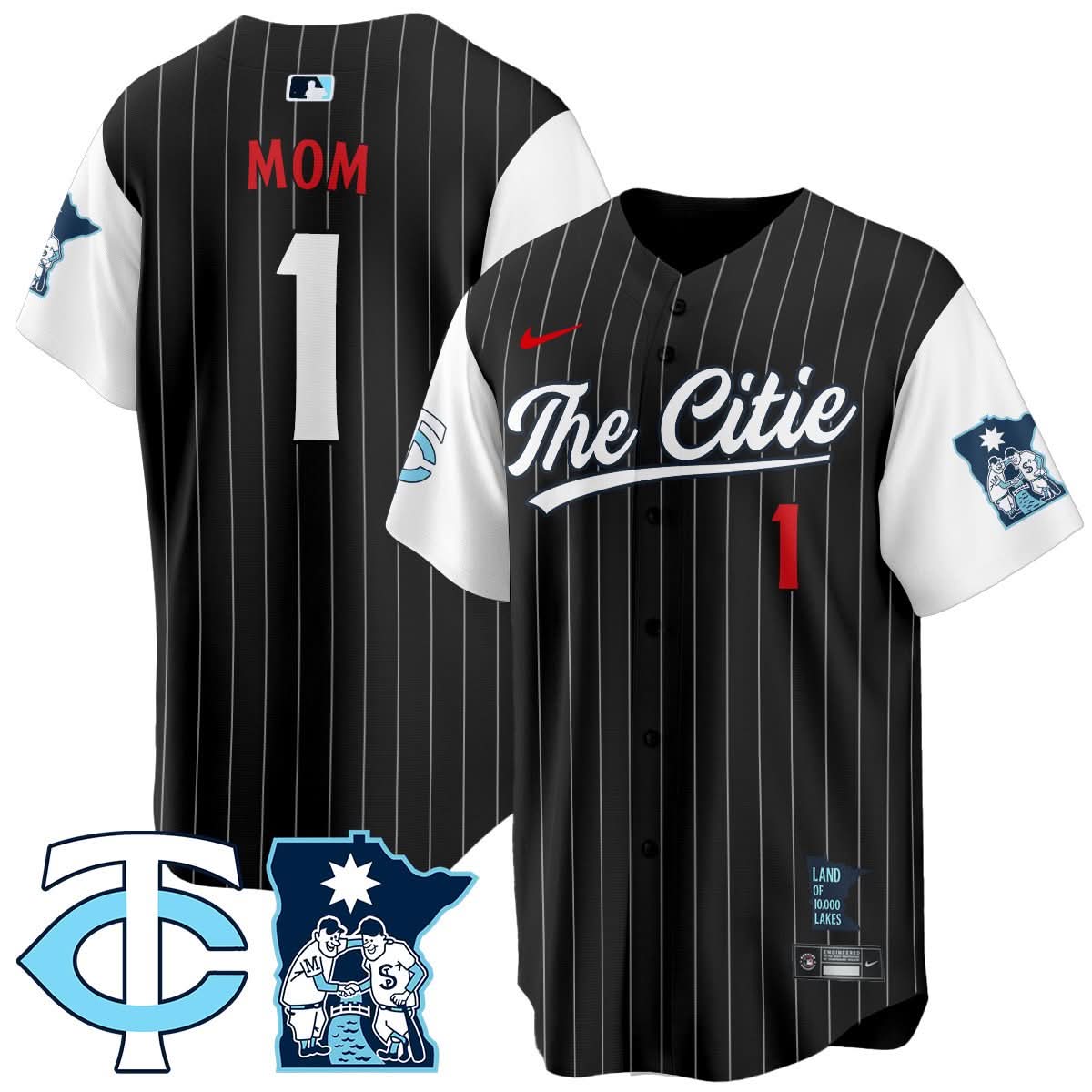 Minnesota Twins City Connect Concept Jersey - Stitched