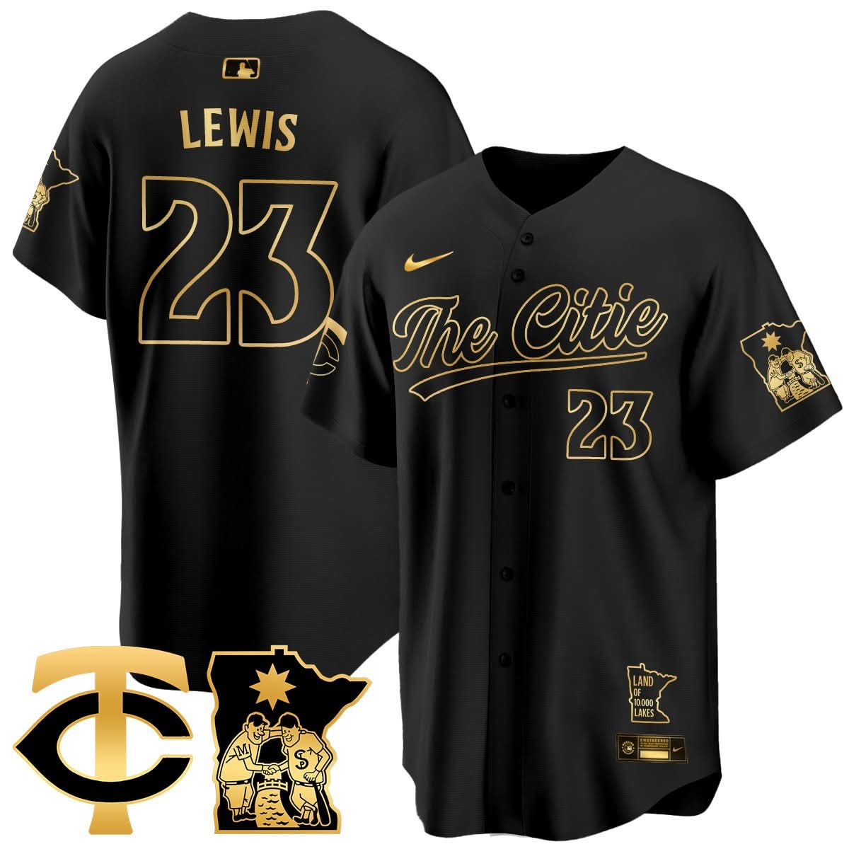 Minnesota Twins City Connect Concept Jersey - Stitched