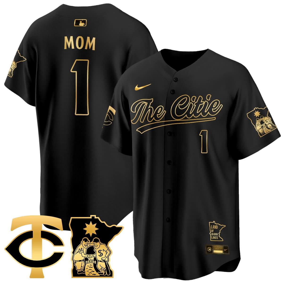 Minnesota Twins City Connect Concept Jersey - Stitched