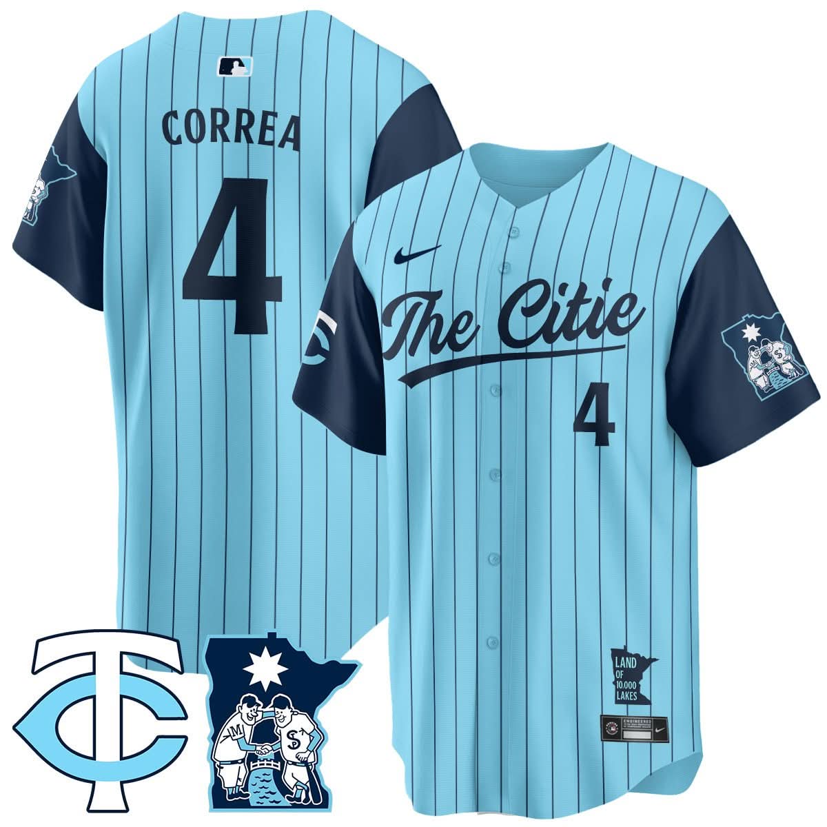 Minnesota Twins City Connect Concept Jersey - Stitched