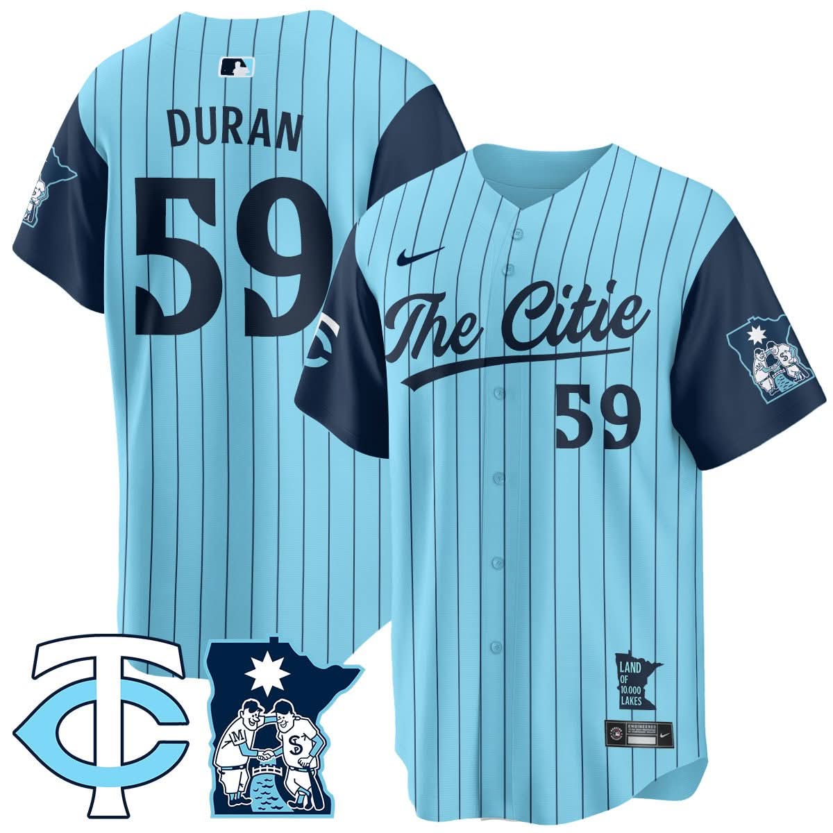 Minnesota Twins City Connect Concept Jersey - Stitched