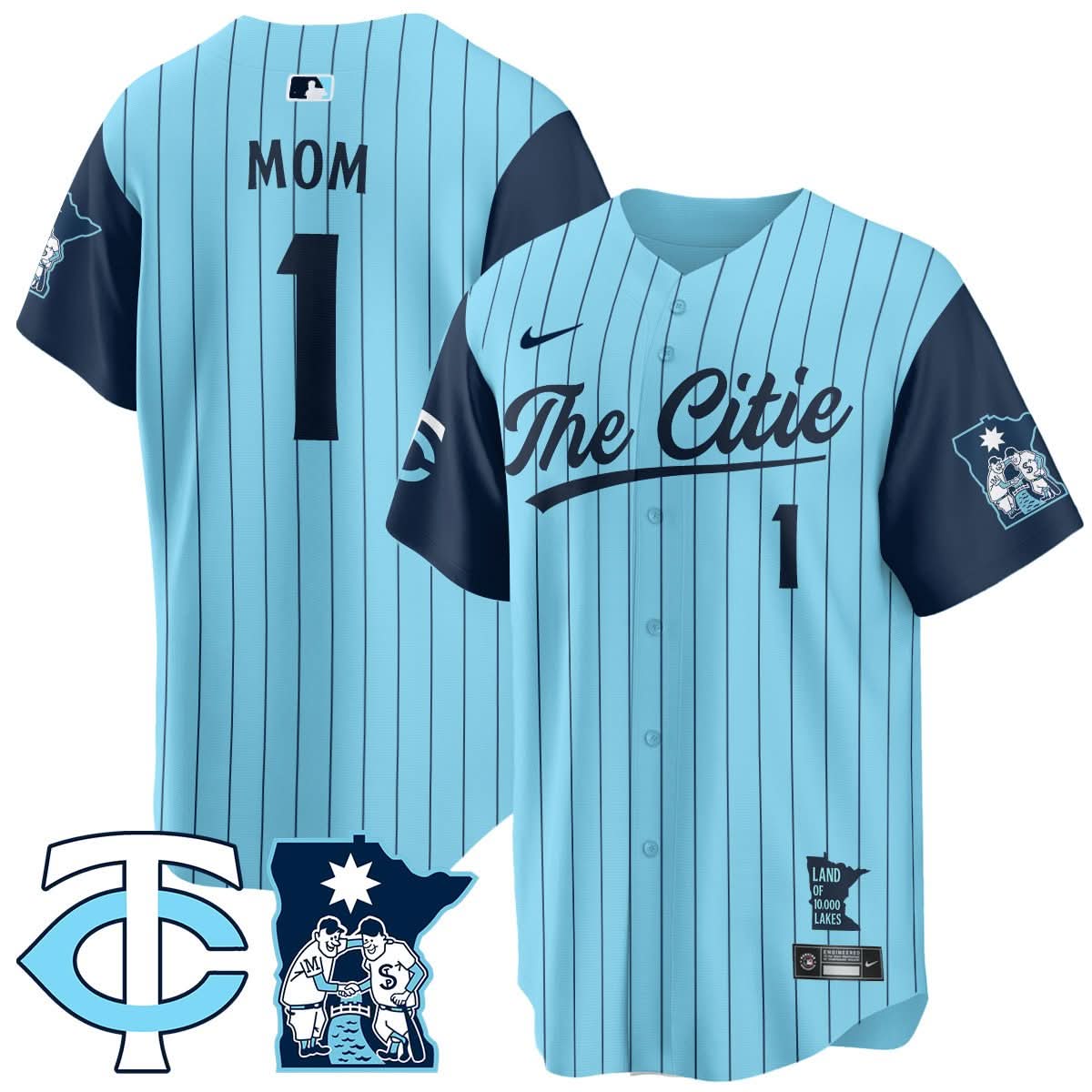 Minnesota Twins City Connect Concept Jersey - Stitched