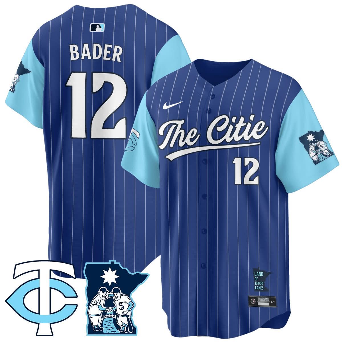 Minnesota Twins City Connect Concept Jersey - Stitched