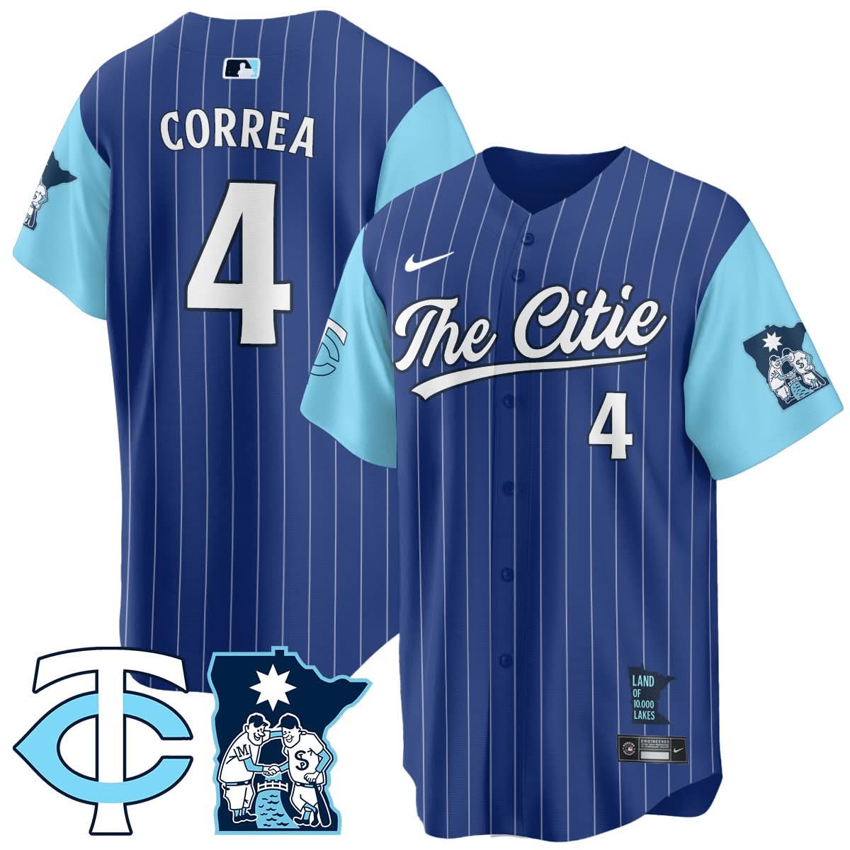 Minnesota Twins City Connect Concept Jersey - Stitched