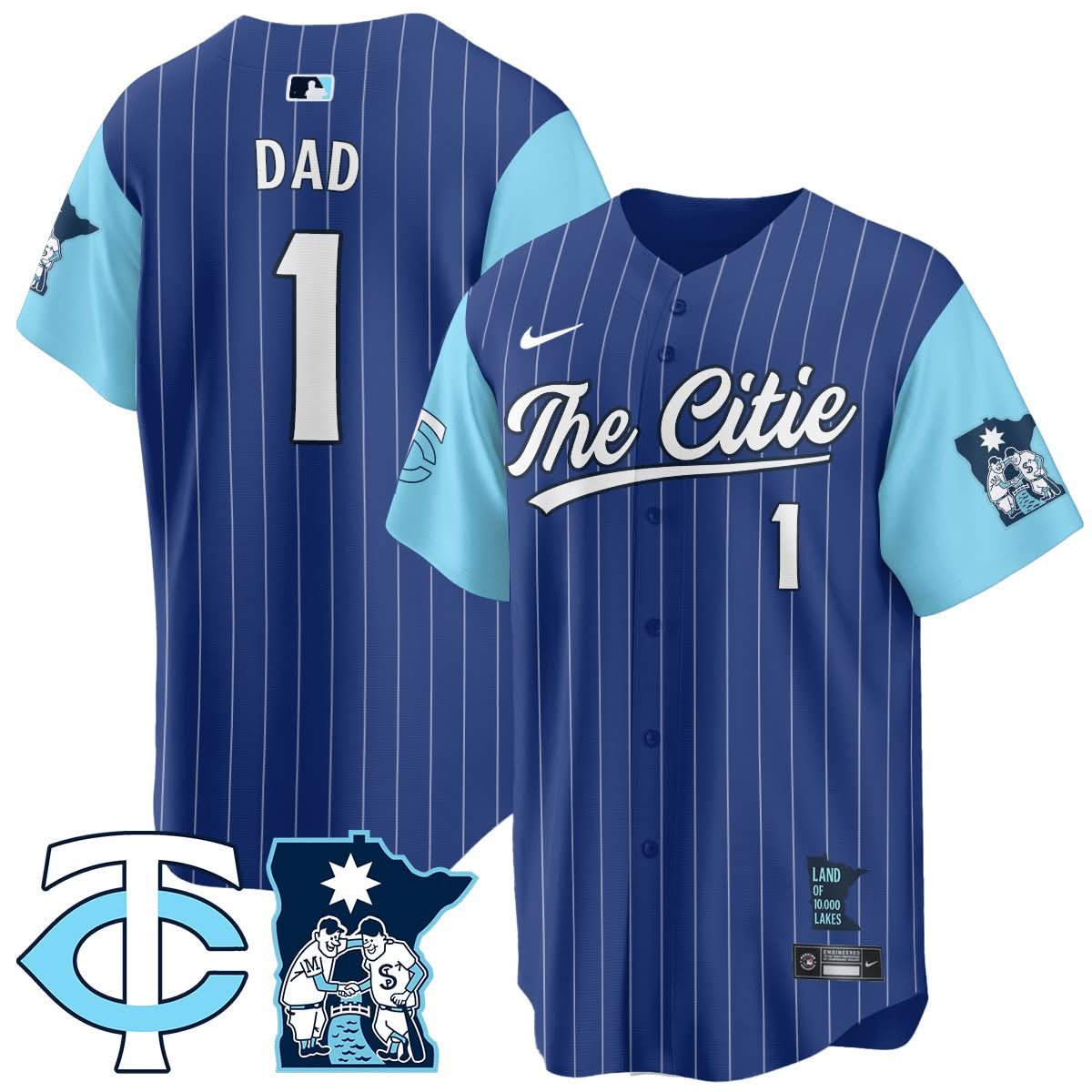 Minnesota Twins City Connect Concept Jersey - Stitched
