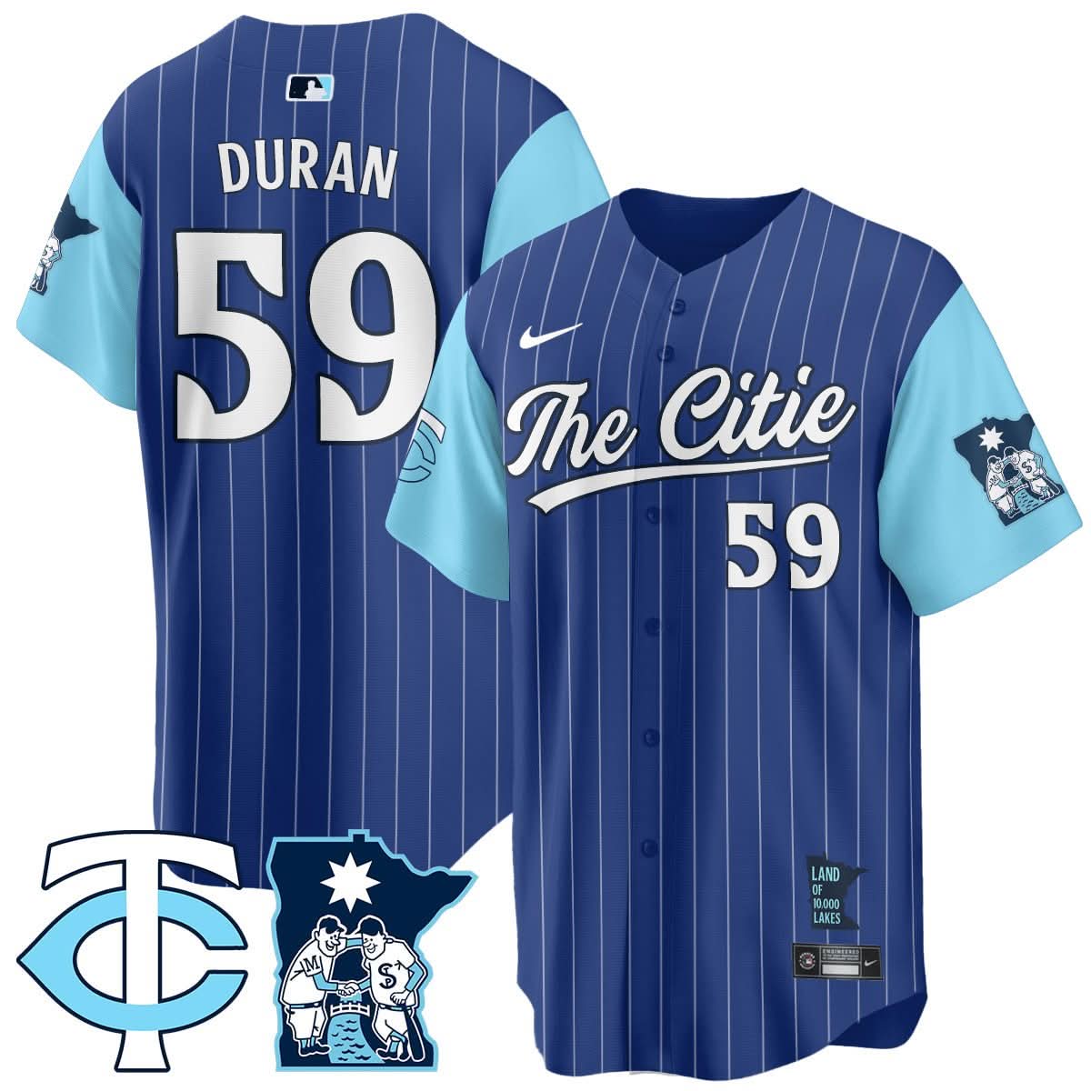 Minnesota Twins City Connect Concept Jersey - Stitched