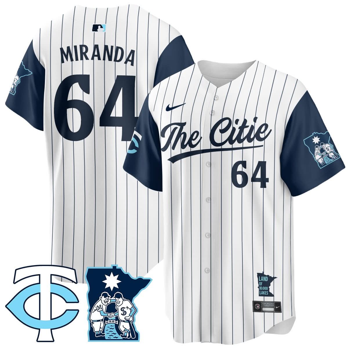 Minnesota Twins City Connect Concept Jersey - Stitched