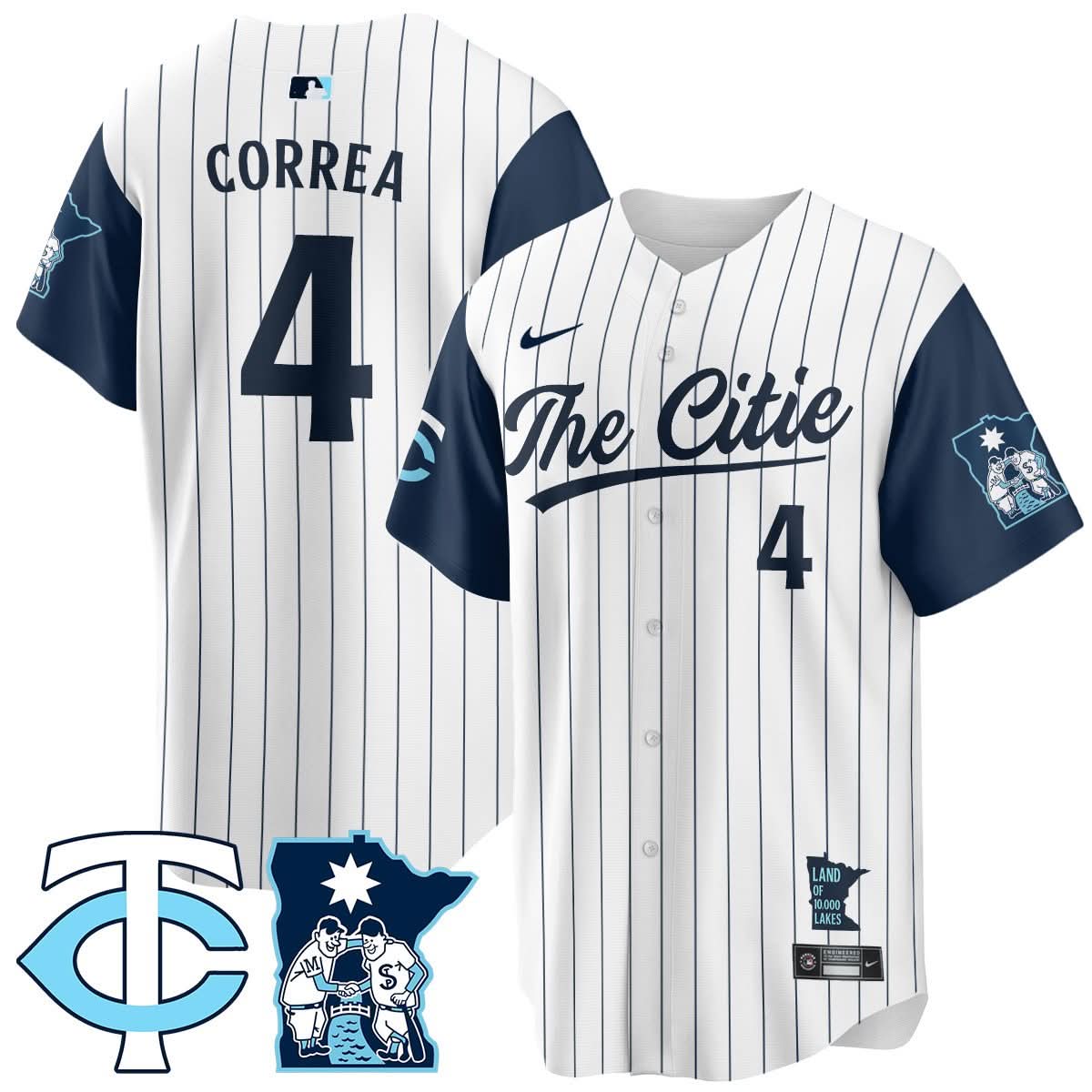 Minnesota Twins City Connect Concept Jersey - Stitched