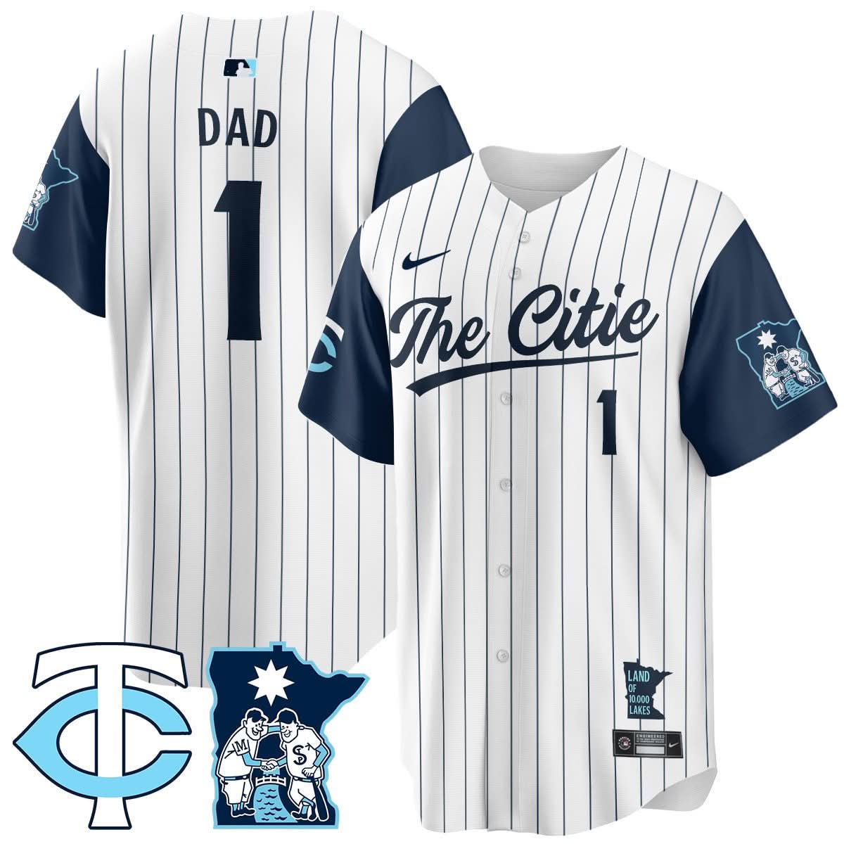 Minnesota Twins City Connect Concept Jersey - Stitched