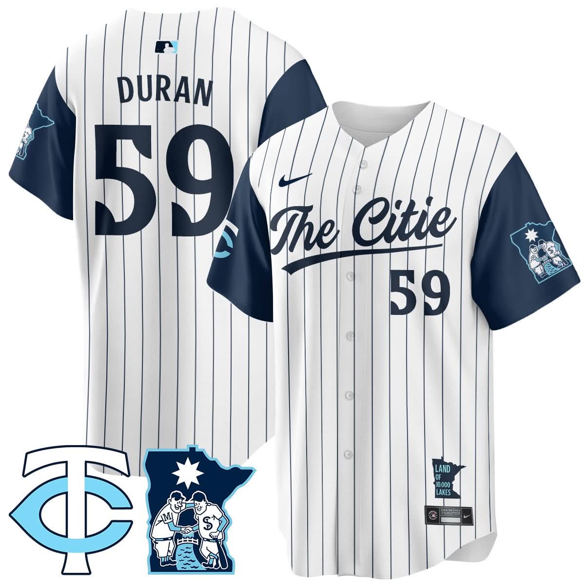 Minnesota Twins City Connect Concept Jersey - Stitched
