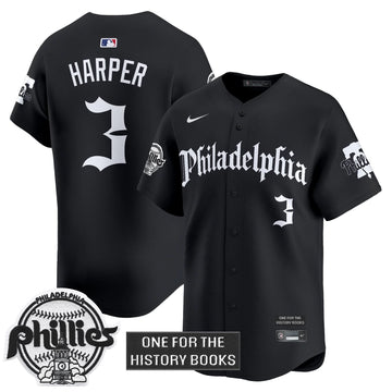 Philadelphia Phillies 'Retro Newspaper Edition' Vapor Premier Limited Jersey - Stitched