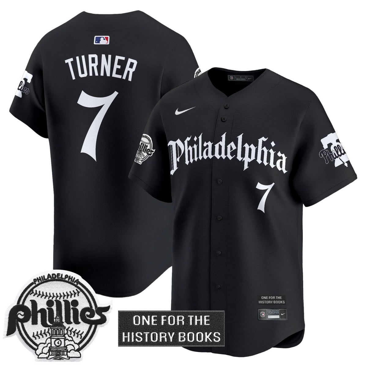 Philadelphia Phillies 'Retro Newspaper Edition' Vapor Premier Limited Jersey - Stitched