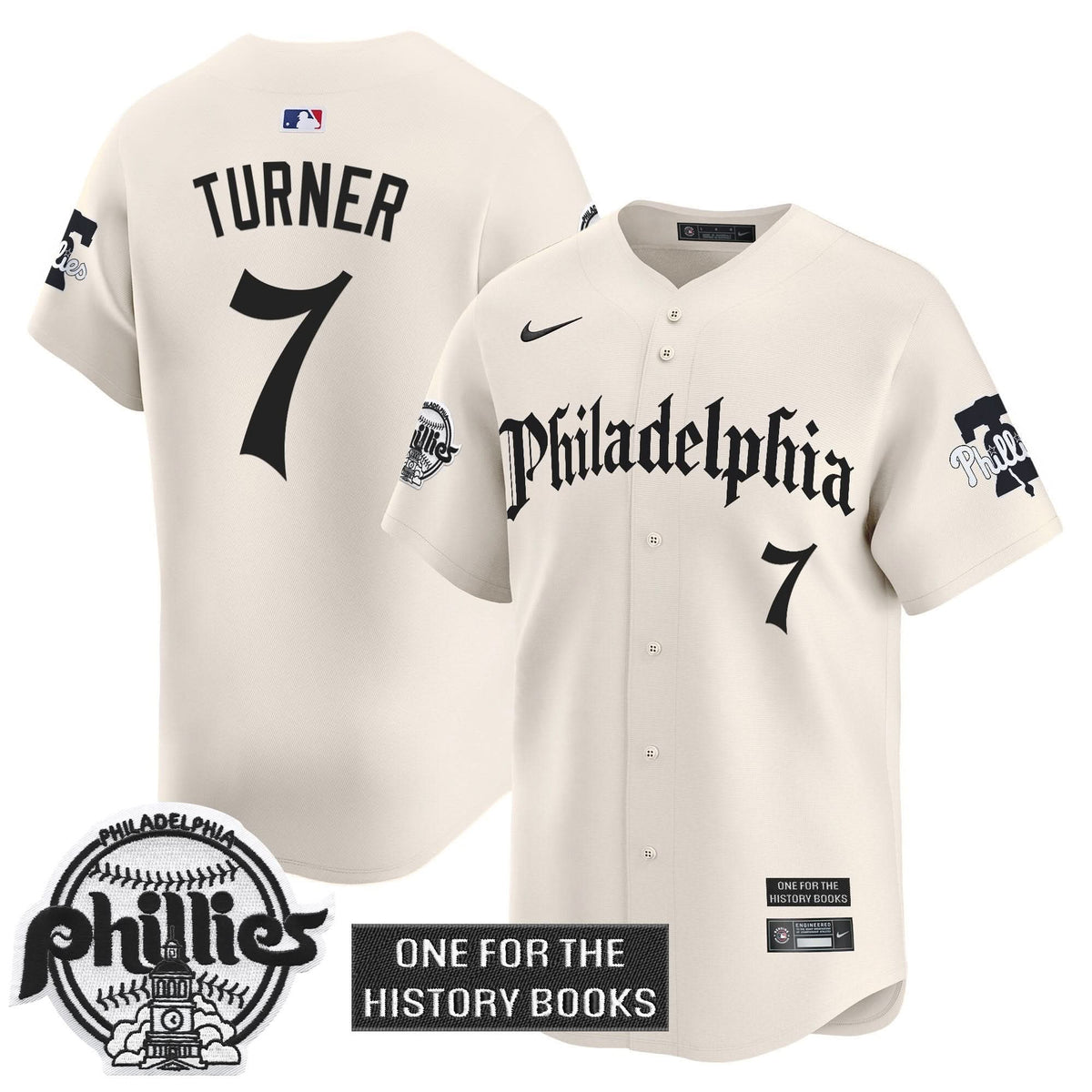 Philadelphia Phillies 'Retro Newspaper Edition' Vapor Premier Limited Jersey - Stitched
