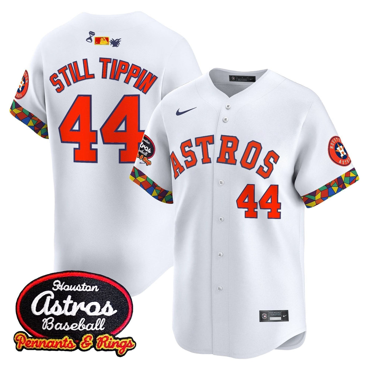 Houston Astros x El Tiempo Cantina Vapor Premier Limited Jersey - Stitched-Cuztomshoes