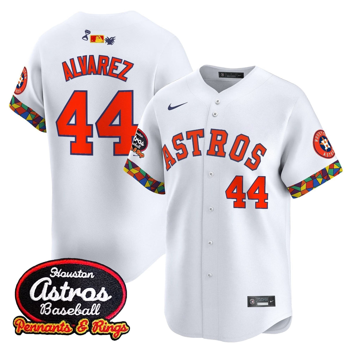 Houston Astros x El Tiempo Cantina Vapor Premier Limited Jersey - Stitched-Cuztomshoes
