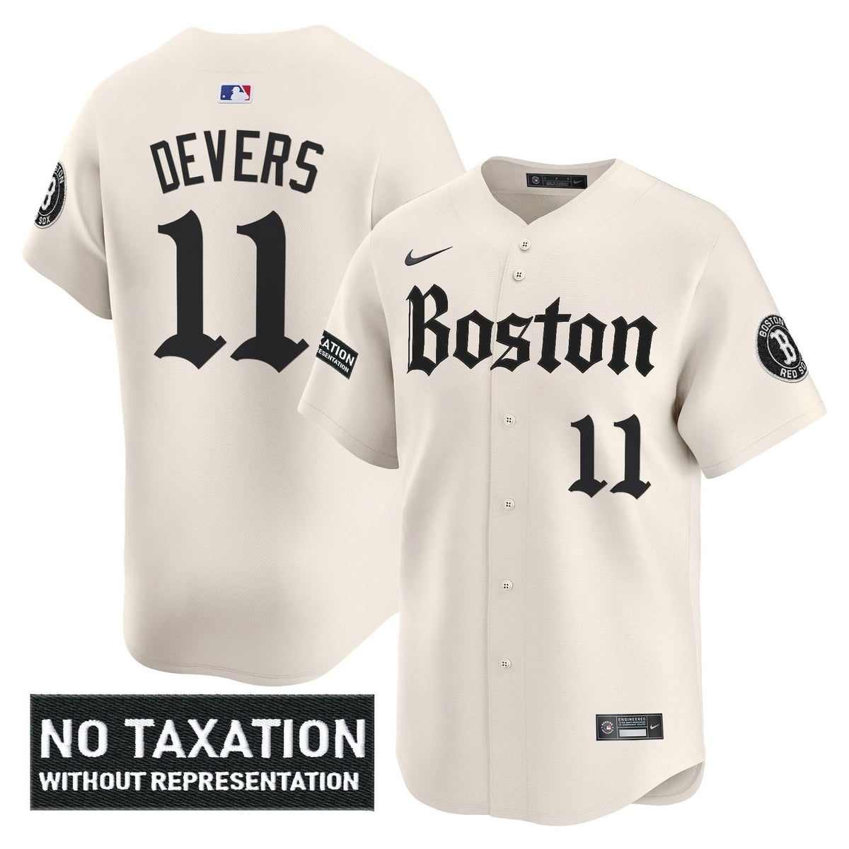 Boston Red Sox 'Retro Newspaper Edition' Vapor Premier Limited Jersey - Stitched