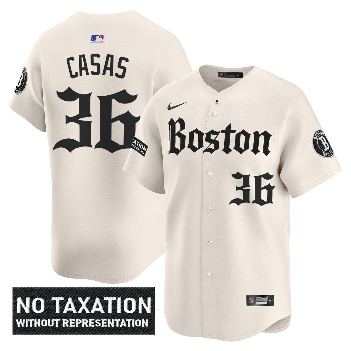 Boston Red Sox 'Retro Newspaper Edition' Vapor Premier Limited Jersey - Stitched