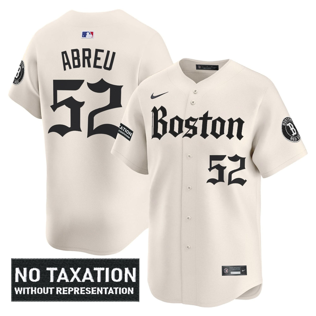 Boston Red Sox 'Retro Newspaper Edition' Vapor Premier Limited Jersey - Stitched