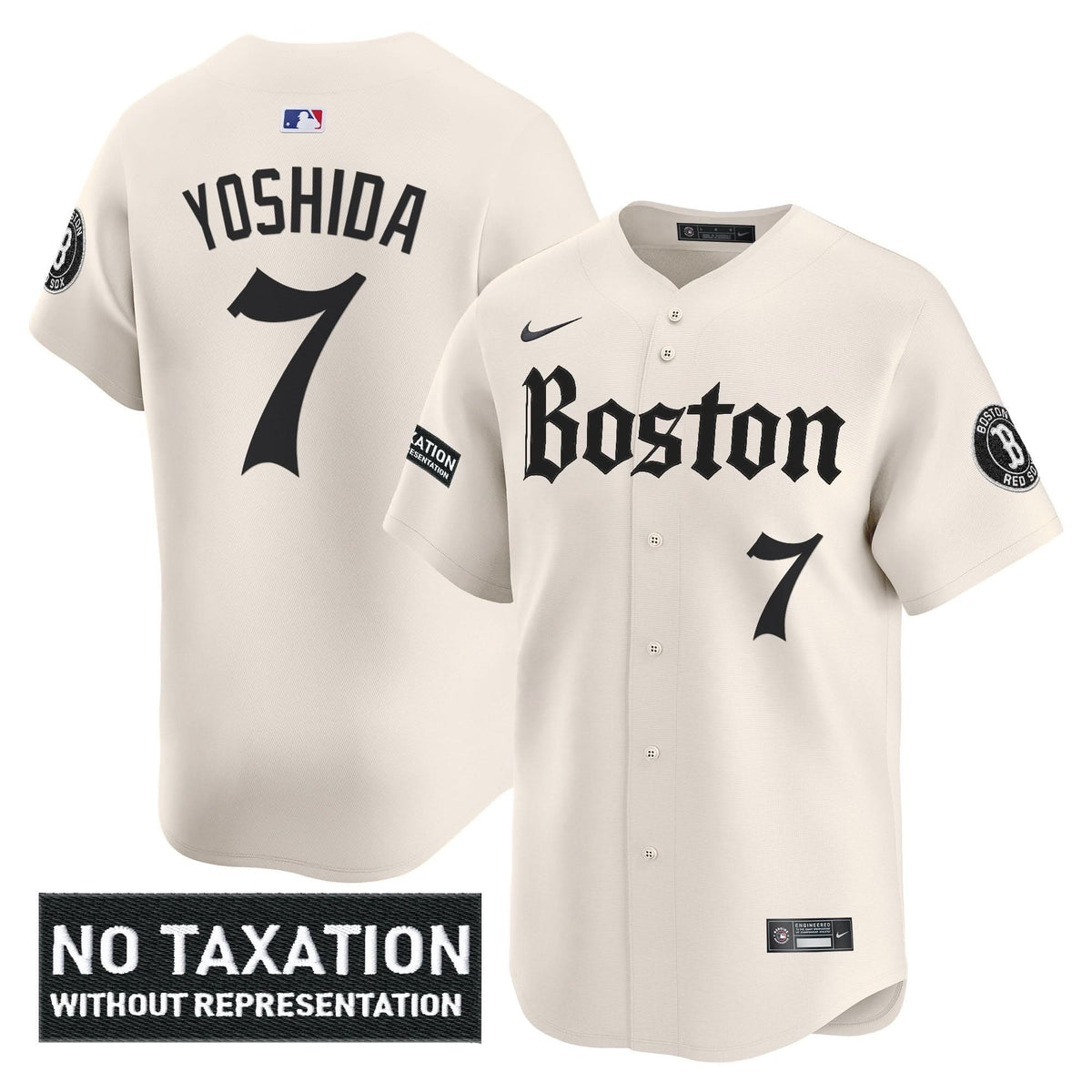 Boston Red Sox 'Retro Newspaper Edition' Vapor Premier Limited Jersey - Stitched