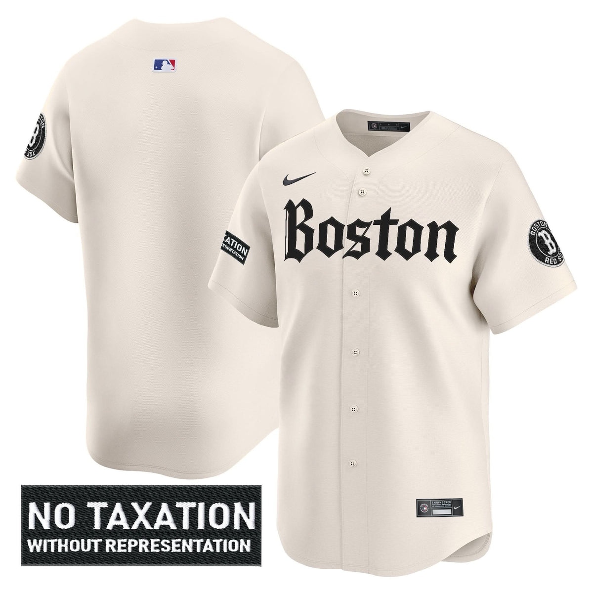 Boston Red Sox 'Retro Newspaper Edition' Vapor Premier Limited Jersey - Stitched