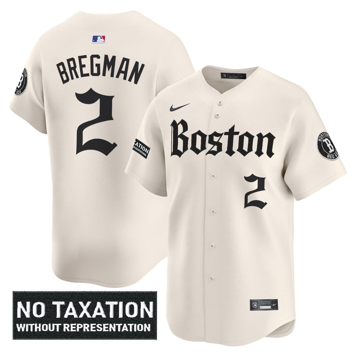 Boston Red Sox 'Retro Newspaper Edition' Vapor Premier Limited Jersey - Stitched