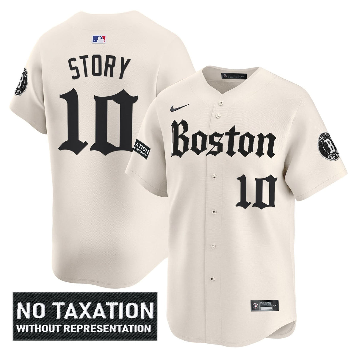 Boston Red Sox 'Retro Newspaper Edition' Vapor Premier Limited Jersey - Stitched