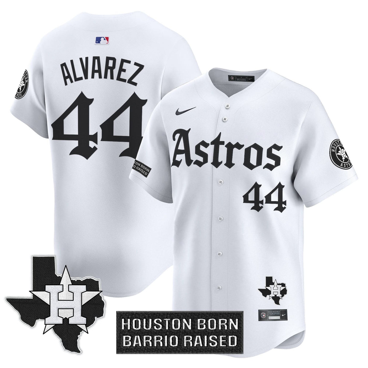 Houston Astros 'Gothic Edition' Vapor Premier Limited Jersey - Stitched-Cuztomshoes