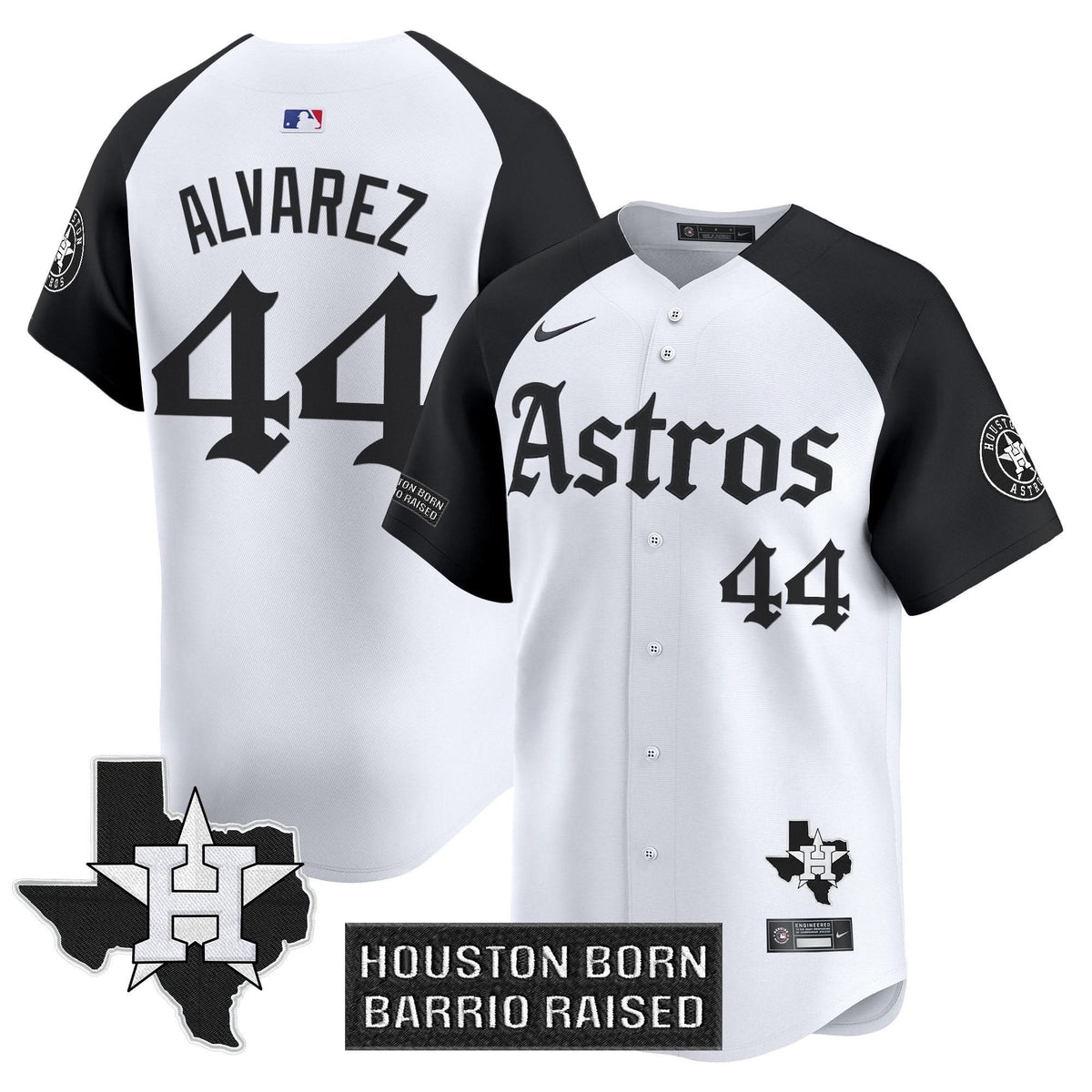 Houston Astros 'Gothic Edition' Vapor Premier Limited Jersey - Stitched-Cuztomshoes